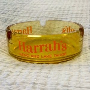Vintage Harrah’s Casino Ashtray